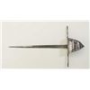 Image 6 : Authentic Spanish Main Gauche, circa about  1600-1650 with approx. 16-3/4" blade 21-1/2"  overall an