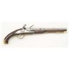 Image 3 : Germanic Flintlock pistol circa approx.  1770-1800 with brass mounts and butt cap  showing unusual p