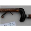 Image 3 : Days Patent style under hammer percussion  cane gun with detachable stock fashioned to  appear like 