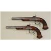 Image 12 : Pair of percussion Dueling/Target pistols by  Bovy of Belgium in fine to excellent  condition, cased