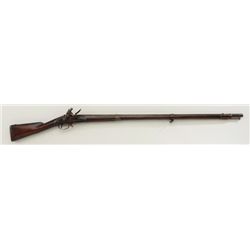 U.S. flintlock musket by Millbury, lockplate  dated 1815, .69 cal., 42” barrel, full length  wood st