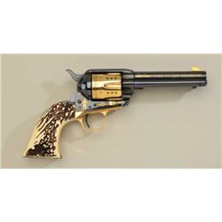 Single action 45 Colt caliber revolver issued  by United States historical society in  special editi