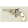 Image 5 : Colt 1872, 22 cal. 7 shot open top revolver  N.Y. style period scroll engraved, nickel  plated, pear