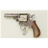 Image 2 : Belgian DA revolver marked “BRITISH BULL-DOG”  on top strap, .44 cal., 3-1/8” barrel,  nickel finish
