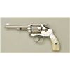 Smith & Wesson four-screw hand ejector DA  revolver, .32 Winchester cal., 5” barrel,  nickel finish,