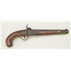 Image 2 : Central European Horseman's size Military  pistol converted from Flintlock to percussion  and German