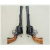 Image 15 : Pair of Ruger super black hawk 44 magnum  caliber single action revolvers in early  production range