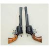 Image 21 : Pair of Ruger super black hawk 44 magnum  caliber single action revolvers in early  production range