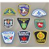 Lot of 17 authentic international police  uniform patches including German, Canadian,  New South Wal