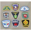 Image 2 : Lot of 17 authentic international police  uniform patches including German, Canadian,  New South Wal