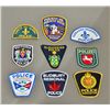 Image 3 : Lot of 17 authentic international police  uniform patches including German, Canadian,  New South Wal