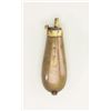 Image 4 : English style bag shaped powder flask type  found with small frame Colt revolvers and  English arms 