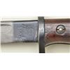 Image 8 : U.S. Model 1917 bayonet by Remington with  leather sheath and wood grip; blade is in  overall fine c