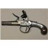 18th century Flintlock all metal pocket  pistol signed “Seglas London” continental  made for sale in
