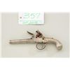 Image 3 : 18th to early 19th century all metal center  hammer Flintlock pistol of continental origin  showing 