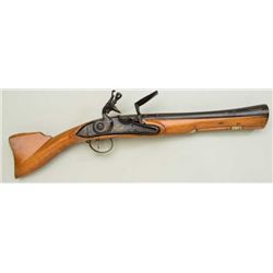 Mid-Eastern Flintlock DAG or Blunderbuss  circa 19th century with English style musket  size lock pl