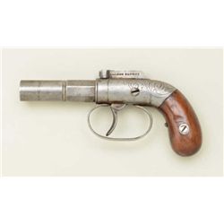 Allen and Thurber bar hammer pistol of last  type in good overall condition. Shows light  cleaning w