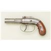 Image 1 : Allen and Thurber bar hammer pistol of last  type in good overall condition. Shows light  cleaning w