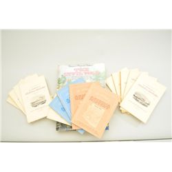 Lot of research books and historical society  journals on collector arms and Western  history includ