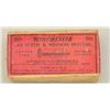 Full box of 50 Winchester smokeless  cartridges in .44 Smith & Wesson Special  caliber, red label, b