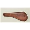 Image 5 : Tooled leather holster by Royal for a 7-1/2”  big frame revolver in overall good condition;  some un