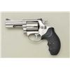 Smith & Wesson Model 60-4 DA revolver, .38  Special cal., desirable 3” barrel, stainless  steel, fin