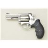 Image 2 : Smith & Wesson Model 60-4 DA revolver, .38  Special cal., desirable 3” barrel, stainless  steel, fin
