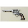 Image 2 : Antique Colt SAA revolver, .32 WCF cal.,  barrel reduced to 5-1/2”, old reblued finish  with nickel 