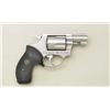 Smith & Wesson Model 60-3 DA revolver, .38  Special cal., 2” barrel, stainless steel,  Pachmayr chec