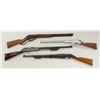 Bonanza lot of 7 BB rifles, 1 Webley BB  pistol and a Daisy scope including 5 Daisy  rifles, various