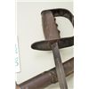 Image 8 : U.S. Trench Knife with D guard and wood grip  retaining its original scabbard marked “L.F.&  C 1917”