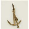 Image 2 : Brass anchor and lever attached by chain used  aboard John Wayne’s yacht “The Wild Goose”  and gifte