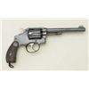 Image 5 : Smith & Wesson Model 1902 U.S. Navy DA  revolver, .38 Mil. cal., 6” barrel, old  re-blued finish, ch