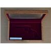 Image 1 : Presentation display box for Colt Single  Action Army 4-3/4” barrel, excellent  condition. Est.; $50