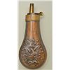 Image 8 : Authentic brass spread eagle powder flask for  pocket model Colt percussion revolvers in  overall ve