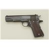 Image 3 : U.S. Property Model 1911-A1 semi-auto pistol  by Ithaca, .45 cal., 5” barrel, re-parkerized  finish,