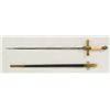 Image 2 : U.S. Militia officers sword N.C.O. pattern  circa 1850 showing Roman helmet pommel, cross  guard wit