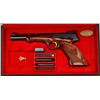 Image 1 : Factory cased Belgian-made Browning Medalist  semi-auto target pistol, .22LR cal., 6-3/4”  ventilate