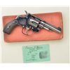Image 13 : Smith & Wesson 1st Model hand ejector,  32  caliber Double action revolver with 4”  barrel. Blued fi