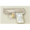 Image 3 : Factory engraved Browning Renaissance Pocket  Model semi-auto pistol, .25 cal., 2” barrel,  silver f