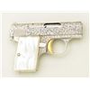 Image 5 : Factory engraved Browning Renaissance Pocket  Model semi-auto pistol, .25 cal., 2” barrel,  silver f
