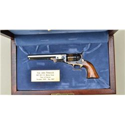 Miniature ½ scale Colt 1851 squareback Navy  revolver with Colt markings serial #641 also  embellish