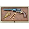 Image 10 : Miniature ½ scale percussion squareback Colt  Navy case with accessories, serial # 439,  marked “Ube