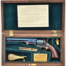 Miniature ½ scale percussion squareback Colt  Navy case with accessories, serial # 439,  marked “Ube