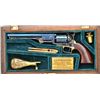 Image 4 : Miniature ½ scale percussion squareback Colt  Navy case with accessories, serial # 439,  marked “Ube