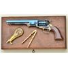 Image 9 : Miniature ½ scale percussion squareback Colt  Navy case with accessories, serial # 439,  marked “Ube