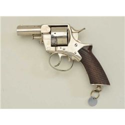 Large English Webley Da Revolver Massive 50 Cal 3 Barrel Nickel Finish Lanyard Ring Checke Large English Webley Da Revolver Massive 50 Cal 3 Barrel Nickel Finish Lanyard Ring Checke