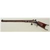 Image 4 : American Milwaukee style percussion Shutzen  rifle, silver mounted with select walnut  stocks, circa