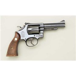 A scarce and desirable Smith & Wesson Model  K38 Combat masterpiece with U.S.A.F. markings  on left 