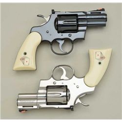 Lot of Colt Snakes Eyes 357 magnum double  action revolvers, 2-1/2” barrels, serial #’d  EYES002 in 
